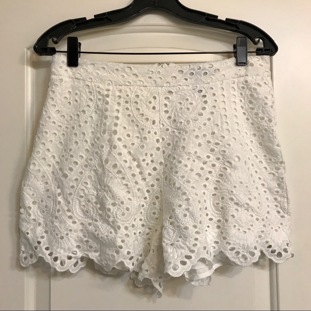 Eyelet Lace Shorts
